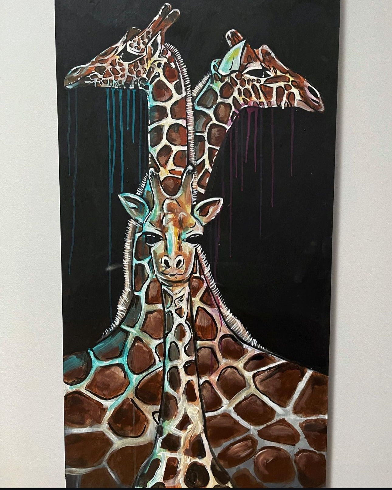 Neon giraffes