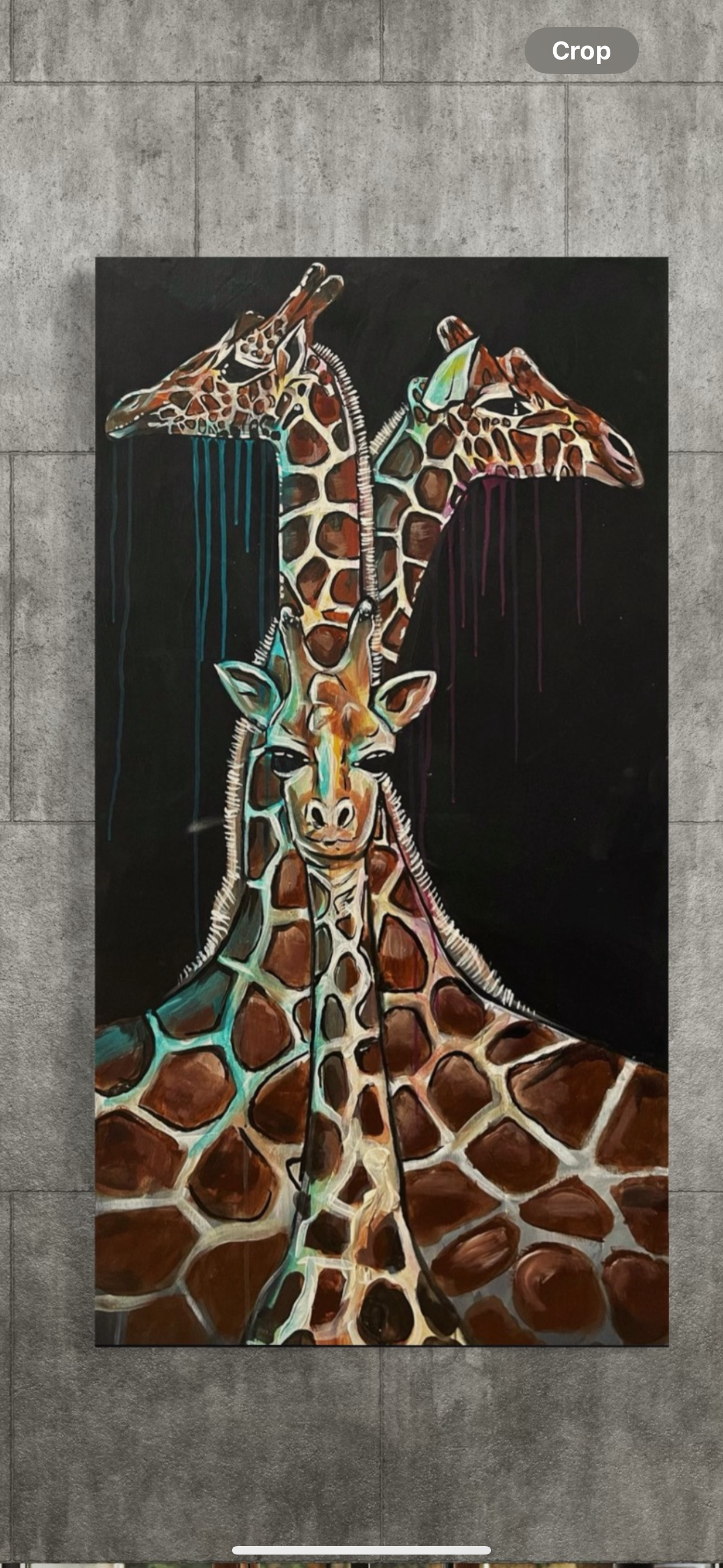 Neon giraffes